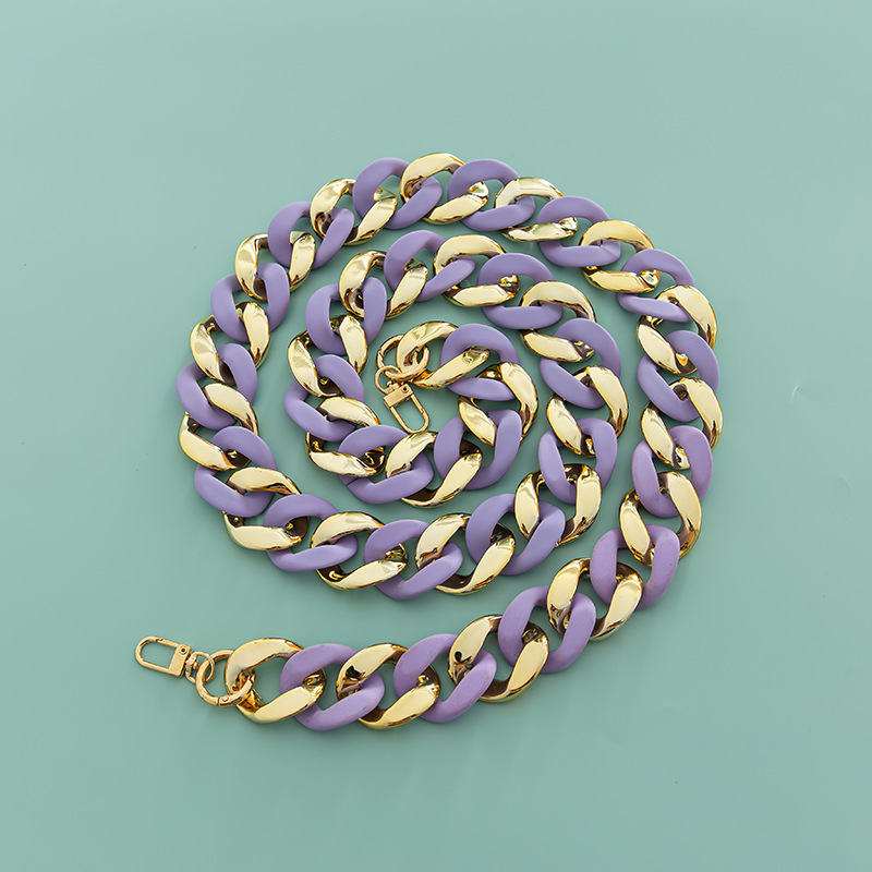 Ремък за рамо за чанти, акрилен материал, едноцветен модел, марка Yes, пролет 2023