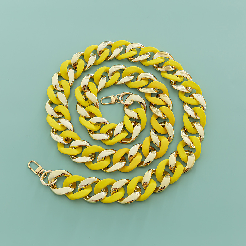 Ремък за рамо за чанти, акрилен материал, едноцветен модел, марка Yes, пролет 2023