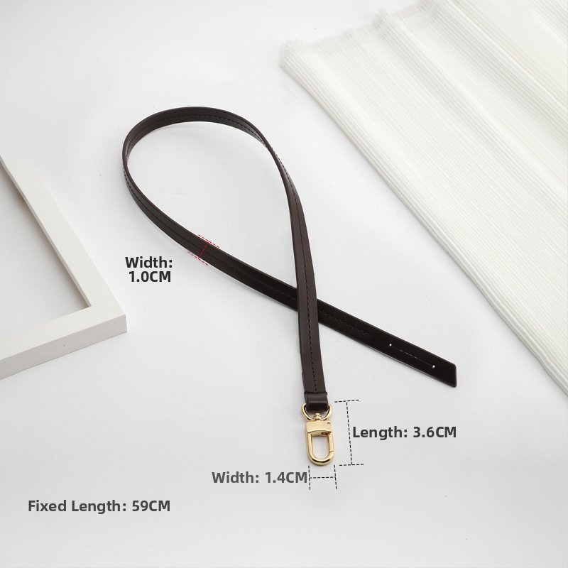 Lobo Shi ремък за рамо за чанта Mahjong – кожа от първи слой телешка, модел LB69813