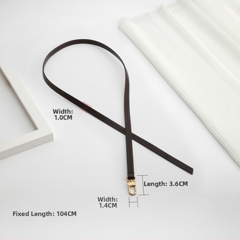 Lobo Shi ремък за рамо за чанта Mahjong – кожа от първи слой телешка, модел LB69813