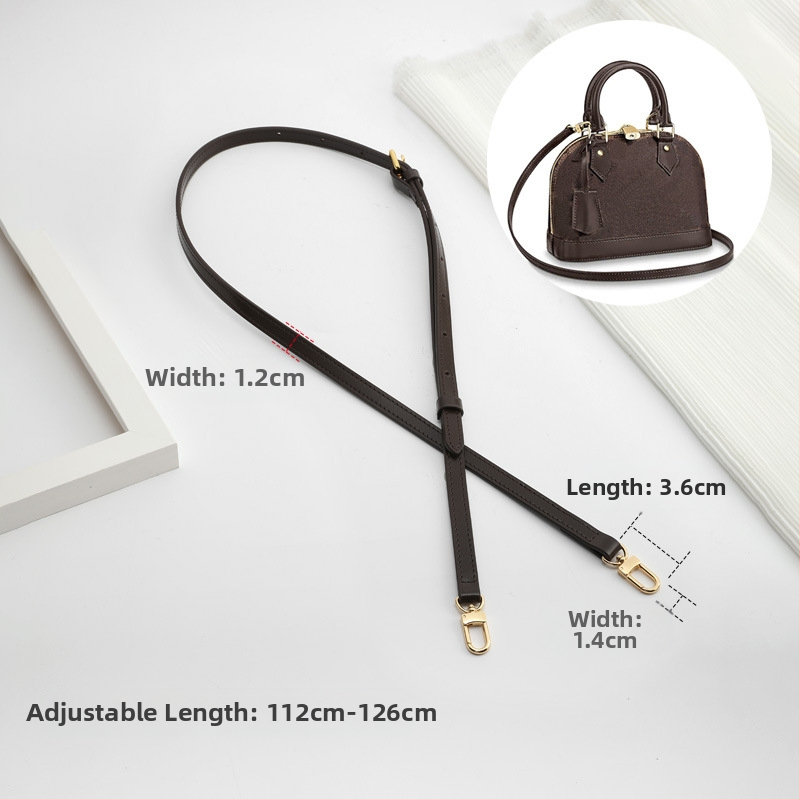 Lobo Shi ремък за рамо за чанта Mahjong – кожа от първи слой телешка, модел LB69813