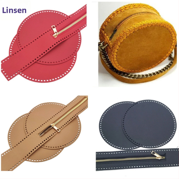 Geantă croșetată manual din PU, cu inserții rotunde din plasă și discuri PU perforate, respirabilă, impermeabilă, ultraușoară