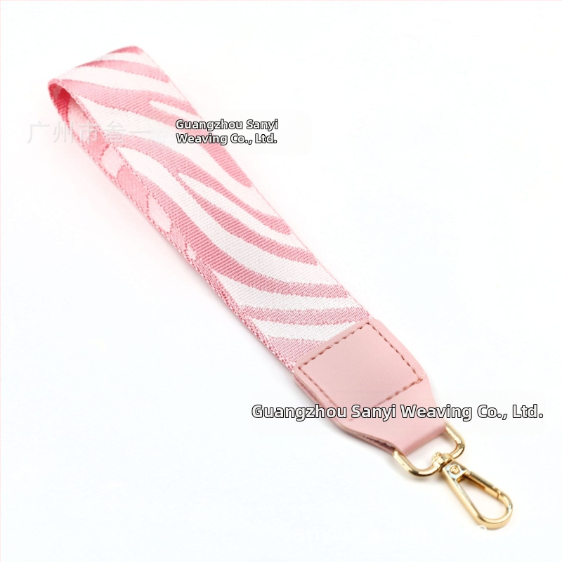 Bretea pentru telefon cu inserție pentru portofel, curea decorativă ultra-ușoară, poliester, model geometric, curea de umăr