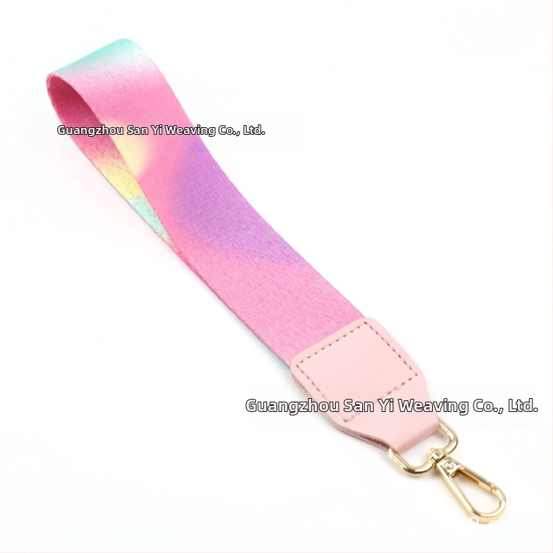 Bretea pentru telefon cu inserție pentru portofel, curea decorativă ultra-ușoară, poliester, model geometric, curea de umăr