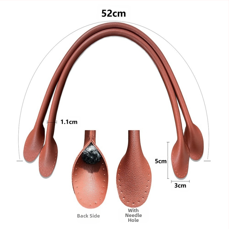 Кожена основа за дъното на чанта с тъкан текстура — Didi, PU кожа, водоустойчива, ултра лека