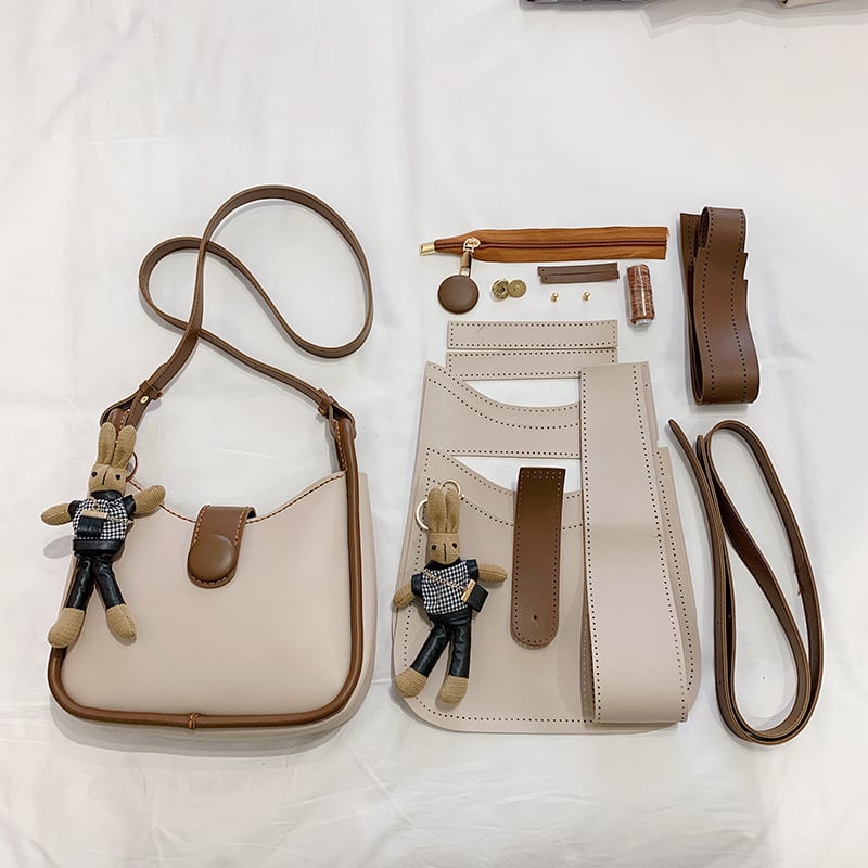 PU plecu soma ielu stilā, messenger stila, ovāla forma, rāvējslēdzēja atvērums