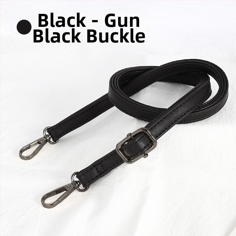 Презрамка за чанти, регулируема, PU кожа, тънък дизайн, за малки чанти, стил градска простота