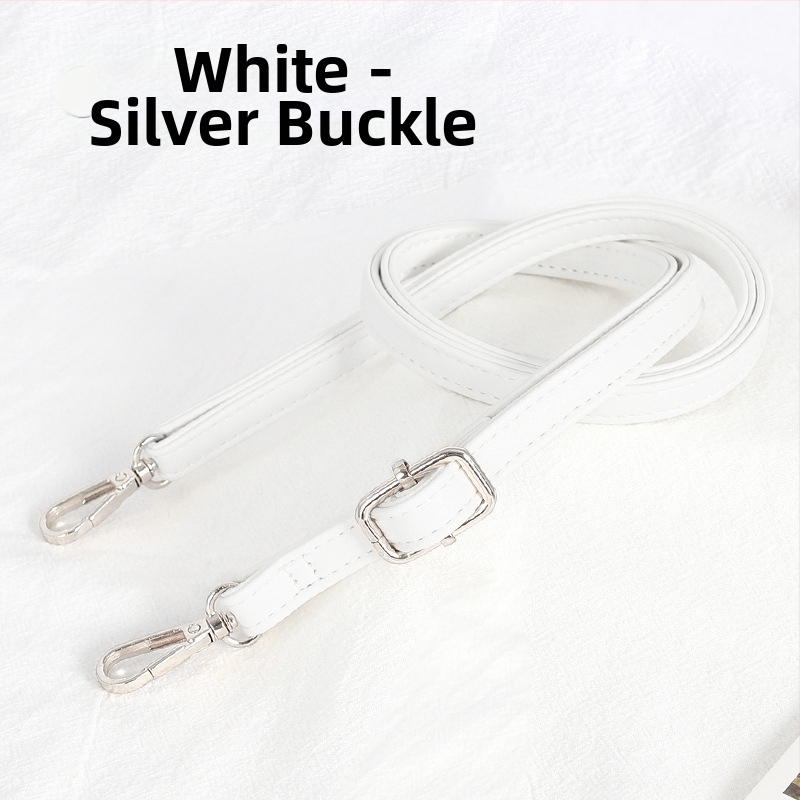 Презрамка за чанти, регулируема, PU кожа, тънък дизайн, за малки чанти, стил градска простота