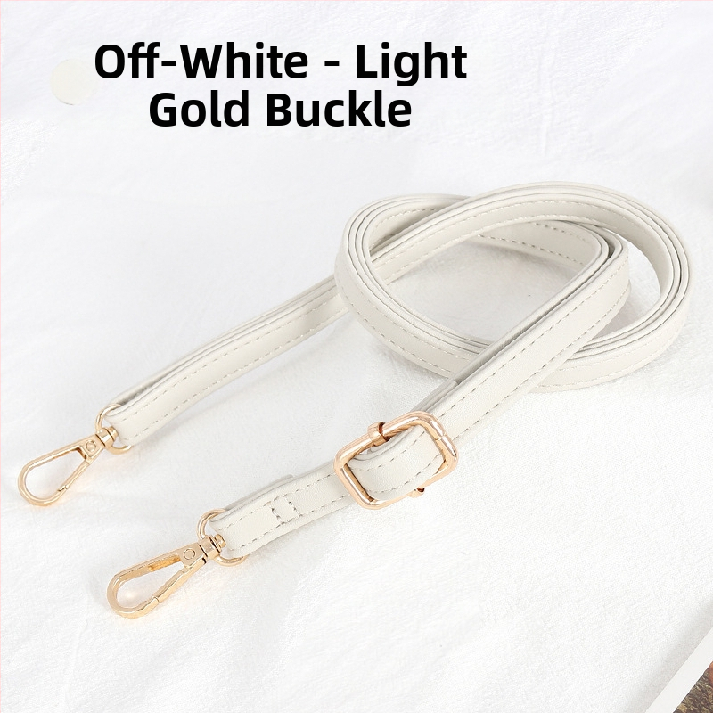 Презрамка за чанти, регулируема, PU кожа, тънък дизайн, за малки чанти, стил градска простота