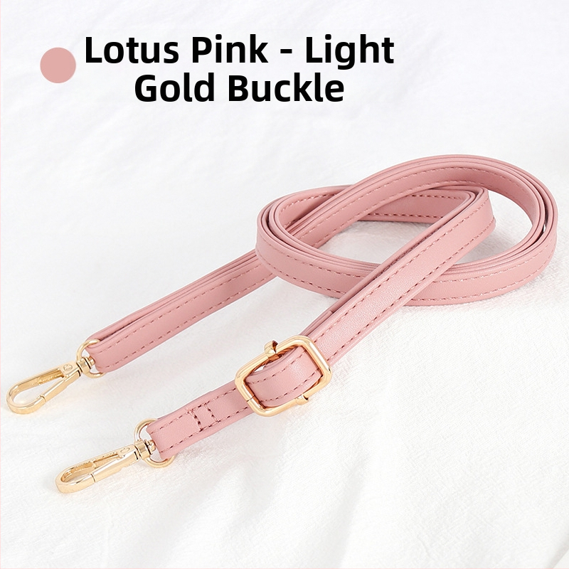 Презрамка за чанти, регулируема, PU кожа, тънък дизайн, за малки чанти, стил градска простота