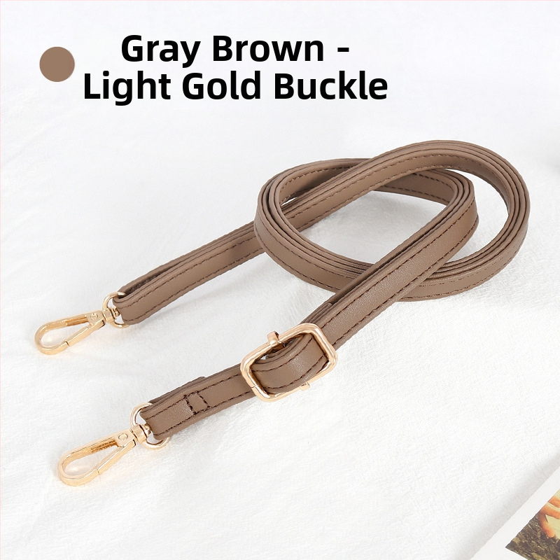 Презрамка за чанти, регулируема, PU кожа, тънък дизайн, за малки чанти, стил градска простота