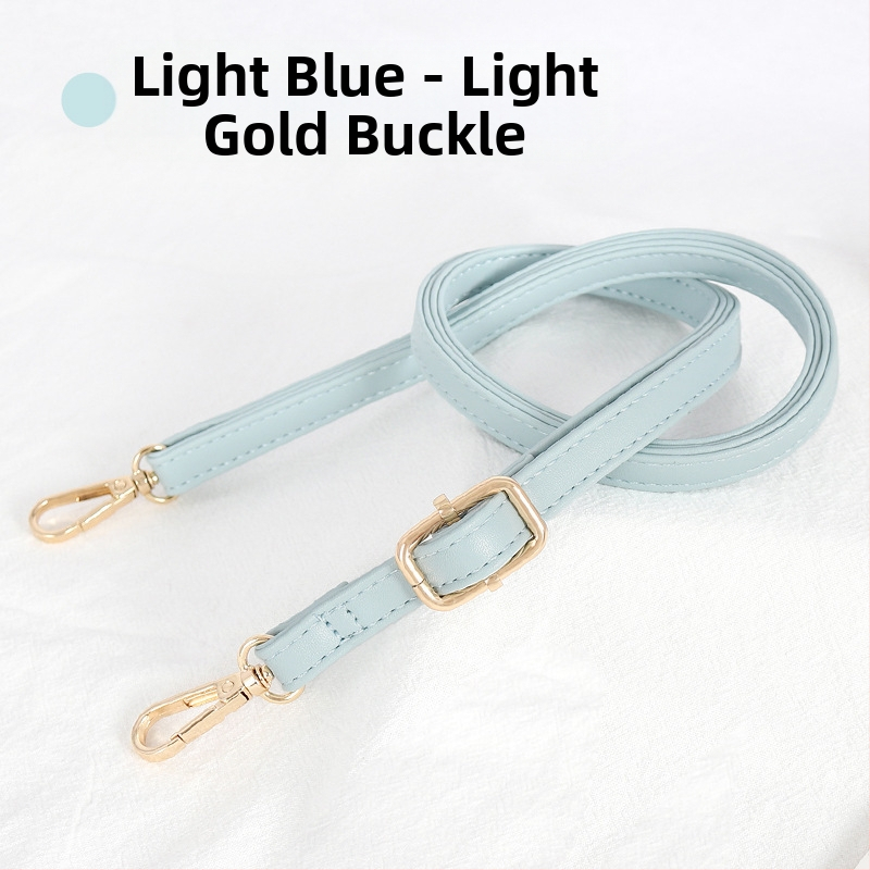 Презрамка за чанти, регулируема, PU кожа, тънък дизайн, за малки чанти, стил градска простота