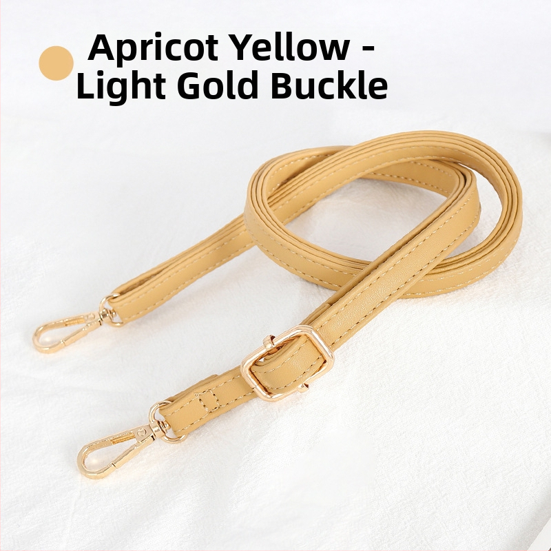 Презрамка за чанти, регулируема, PU кожа, тънък дизайн, за малки чанти, стил градска простота