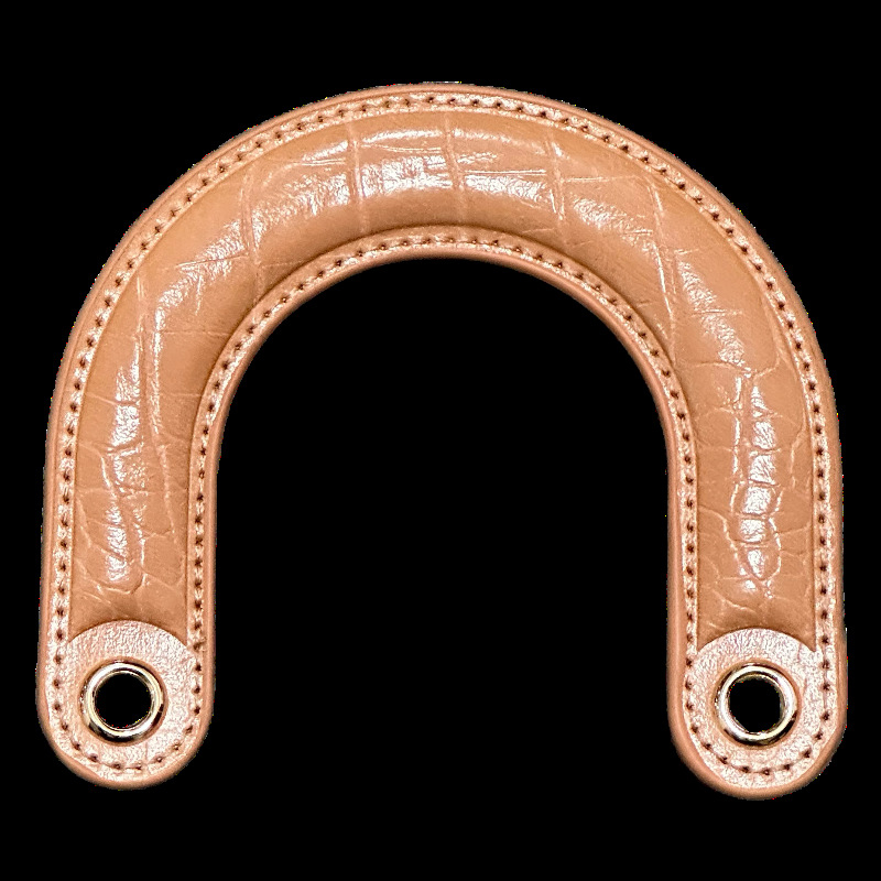 Арковид PU презрамка за чанта с дръжка – сменяем аксесоар за ръчно тъкани чанти, модел Бамбук, кожа от бамбук, дишаща, ултралека, водоустойчива