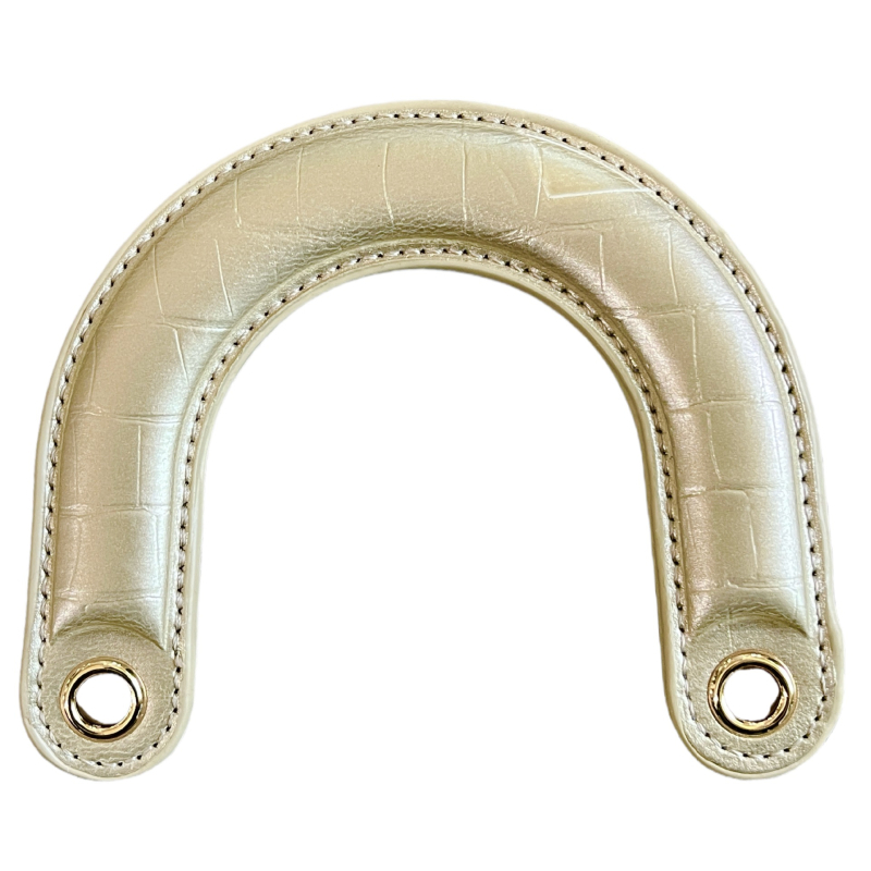 Арковид PU презрамка за чанта с дръжка – сменяем аксесоар за ръчно тъкани чанти, модел Бамбук, кожа от бамбук, дишаща, ултралека, водоустойчива