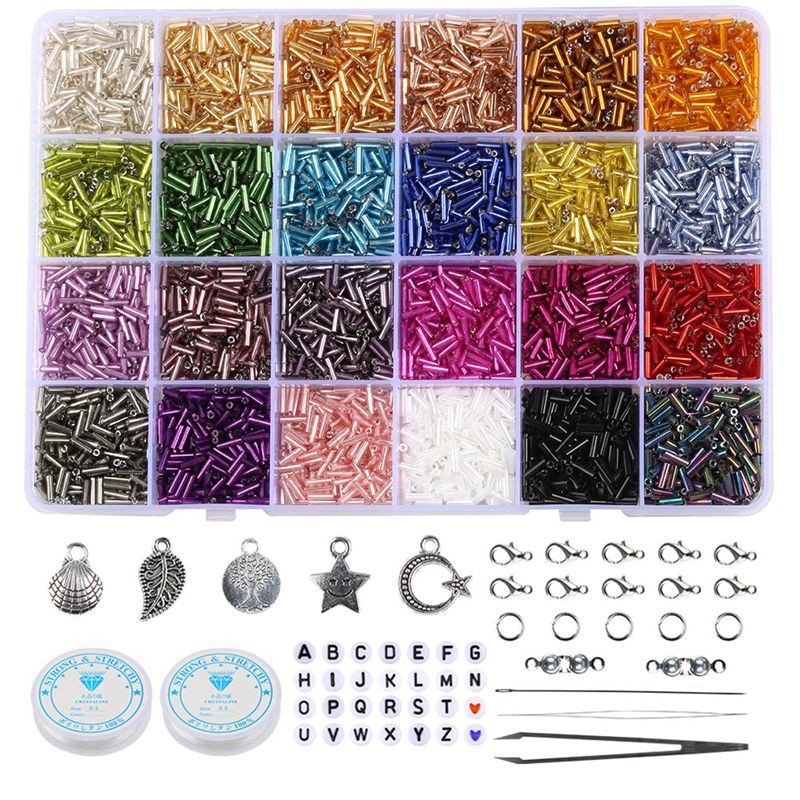Mărgele de sticlă pentru brățări DIY — finisaj emailat copt, marcă independentă, etichetă privată disponibilă