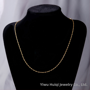 Κολιέ με αλυσίδα τύπου κλαβικ – χαλκό σώμα; κρεμαστό από ανοξείδωτο ατσάλι; ηλεκτροπλακίρισμα; βάρος 7 g; unisex