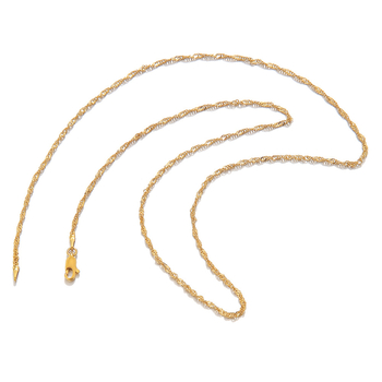 Κολιέ με αλυσίδα τύπου κλαβικ – χαλκό σώμα; κρεμαστό από ανοξείδωτο ατσάλι; ηλεκτροπλακίρισμα; βάρος 7 g; unisex