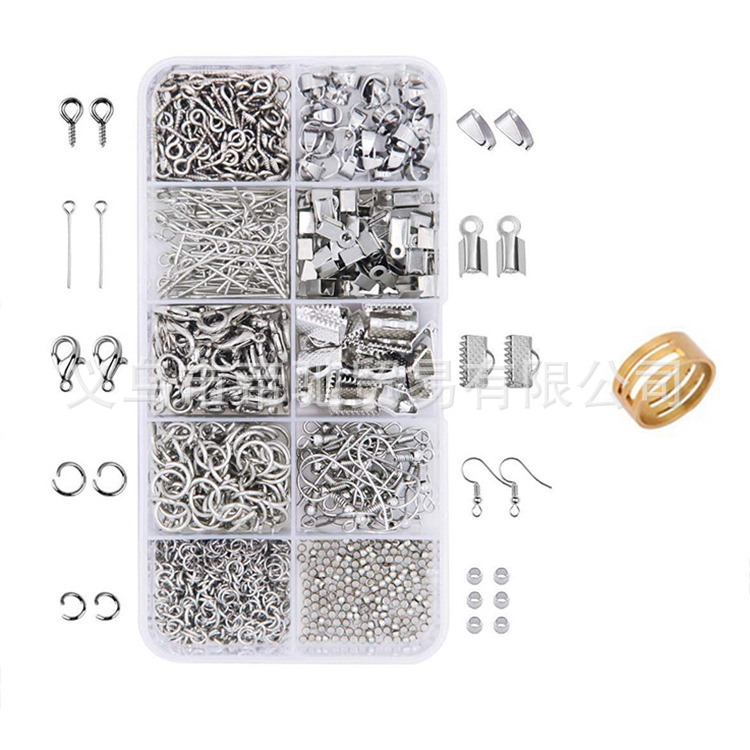 DIY set za izradu nakita: set alata za narukvice i ogrlice, žica i kliješta, 19 setova, kućna upotreba