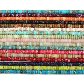 Ελεύθετες χάντρες από φυσικό λίθο — kingstone spacer, μορφή: χάντρα, επεξεργασία: κοπή από ακατέργαστο ορυκτό, μάρκα: Junsheng Jewelry