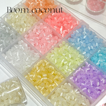 Cat\'s Eye Rice χάντρες με βουρτσισμένο φινίρισμα για DIY κοσμήματα