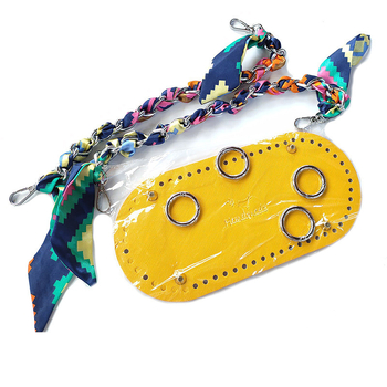 Αξεσουάρ για τσάντα υφαντή με χειροτεχνία – PU δέρμα, επένδυση από δέρμα, αδιάβροχο και αντιβακτηριακό, στυλ Ευρώπη-Αμερική