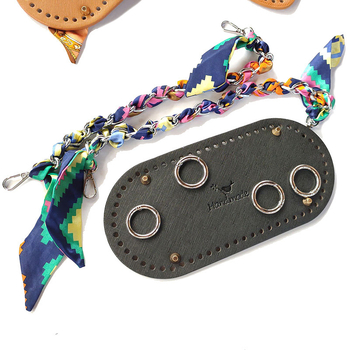 Αξεσουάρ για τσάντα υφαντή με χειροτεχνία – PU δέρμα, επένδυση από δέρμα, αδιάβροχο και αντιβακτηριακό, στυλ Ευρώπη-Αμερική