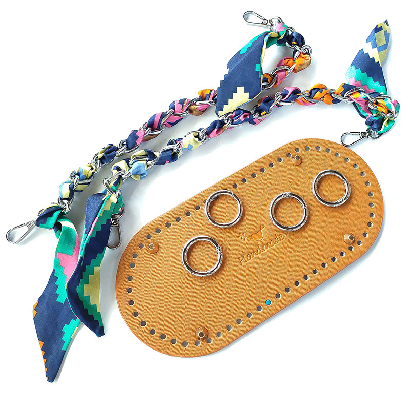 Accesorii pentru geantă țesute manual – PU piele, căptușeală din piele, rezistentă la apă și antibacteriană, stil Europa-America