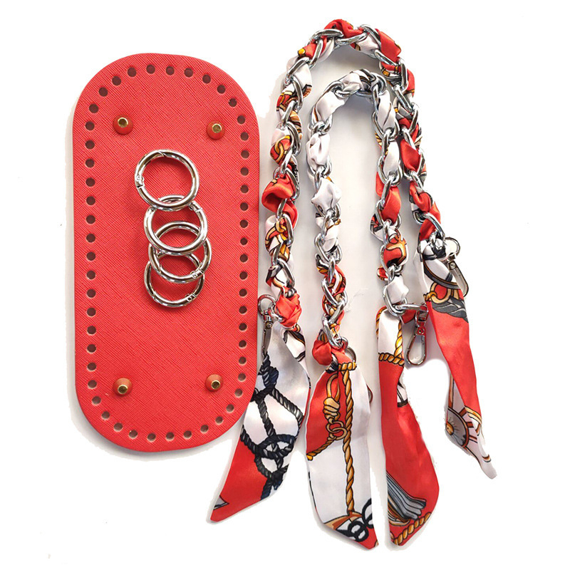 Accesorii pentru geantă țesute manual – PU piele, căptușeală din piele, rezistentă la apă și antibacteriană, stil Europa-America