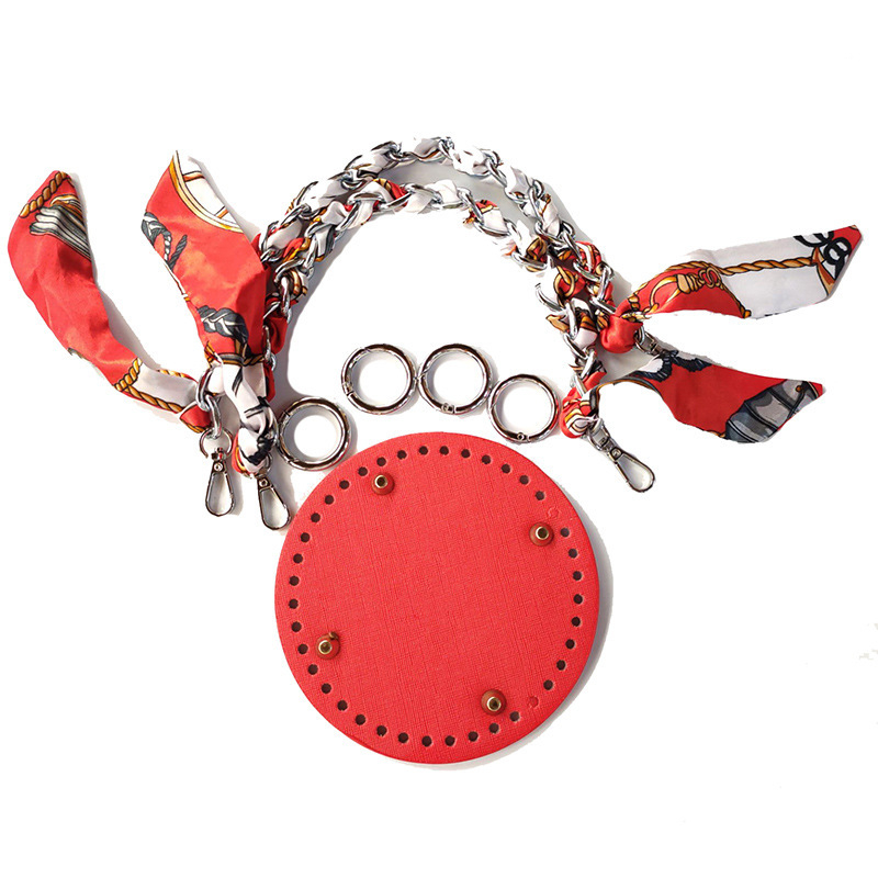 Accesorii pentru geantă țesute manual – PU piele, căptușeală din piele, rezistentă la apă și antibacteriană, stil Europa-America