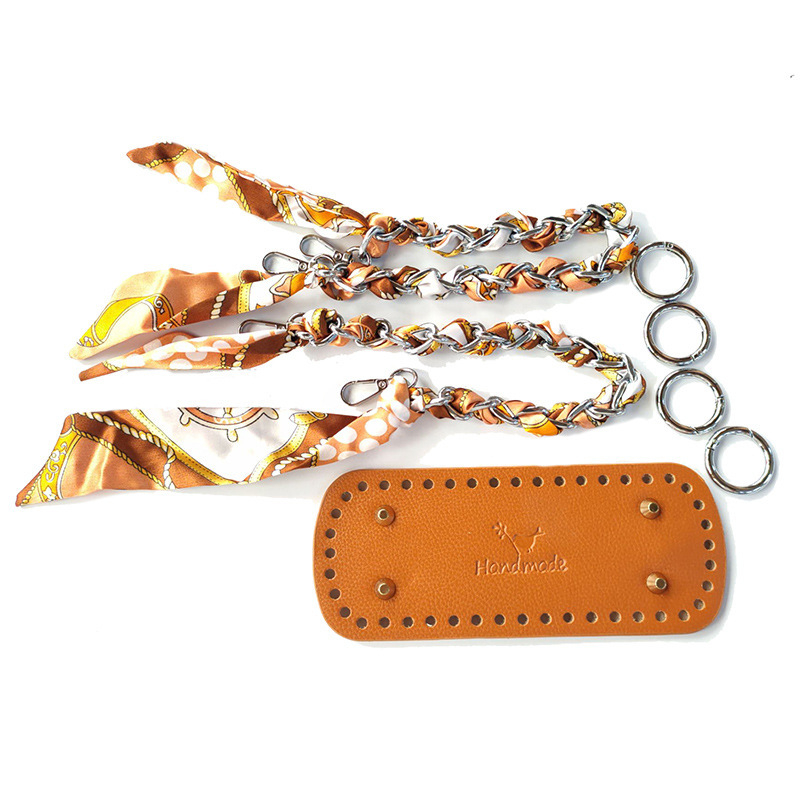 Accesorii pentru geantă țesute manual – PU piele, căptușeală din piele, rezistentă la apă și antibacteriană, stil Europa-America