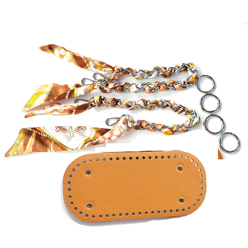 Accesorii pentru geantă țesute manual – PU piele, căptușeală din piele, rezistentă la apă și antibacteriană, stil Europa-America