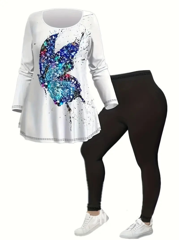 Női varrás nélküli fitnesz nadrágszett, magas derekú, lélegző, 3D mintázat, poliészter és imitált pamut anyag, WA1+WC1, Nyár 2024