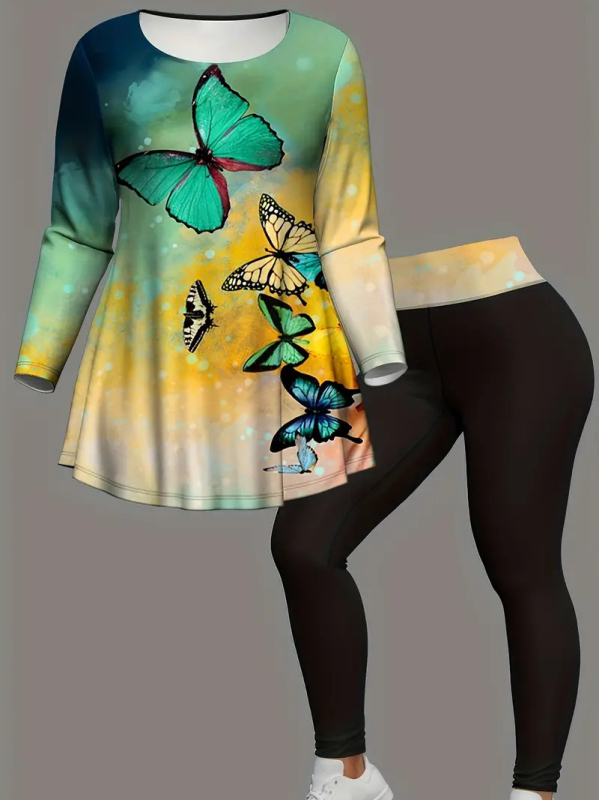 Női varrás nélküli fitnesz nadrágszett, magas derekú, lélegző, 3D mintázat, poliészter és imitált pamut anyag, WA1+WC1, Nyár 2024