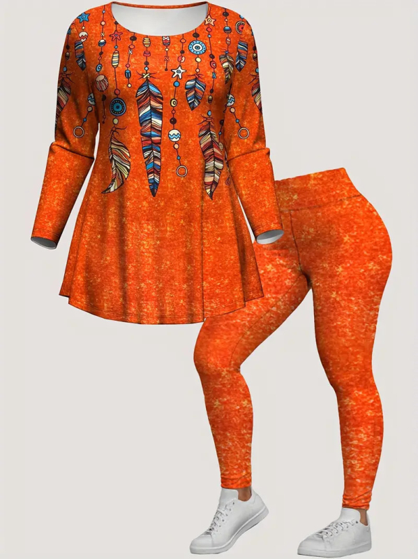 Női varrás nélküli fitnesz nadrágszett, magas derekú, lélegző, 3D mintázat, poliészter és imitált pamut anyag, WA1+WC1, Nyár 2024