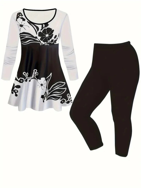 Női varrás nélküli fitnesz nadrágszett, magas derekú, lélegző, 3D mintázat, poliészter és imitált pamut anyag, WA1+WC1, Nyár 2024