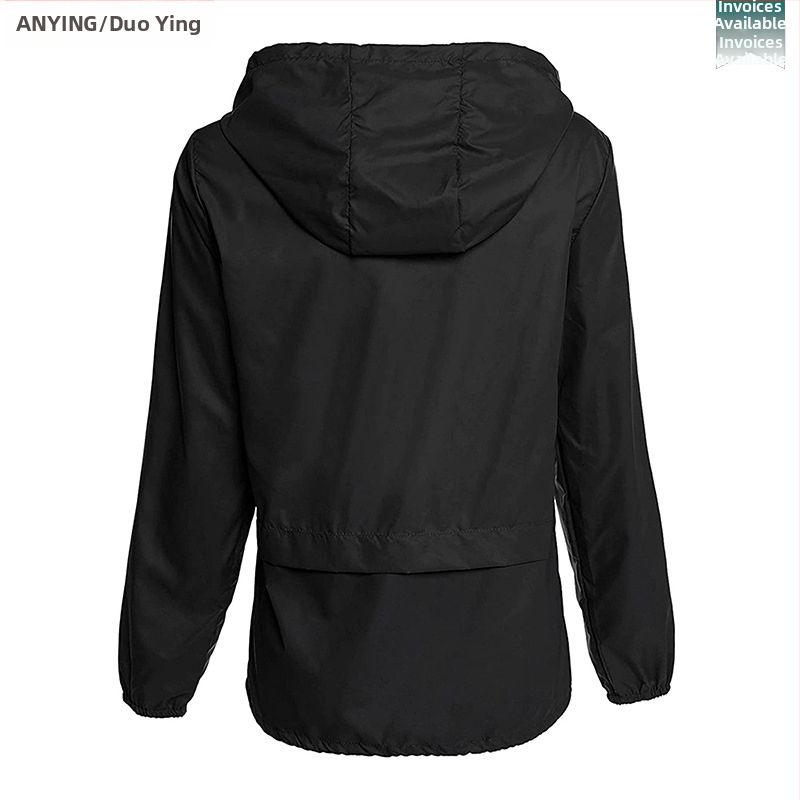 Дъждовен пончо за походи за възрастни — дълъг модел, полиестер с PU покритие, дебелина 0.09 мм