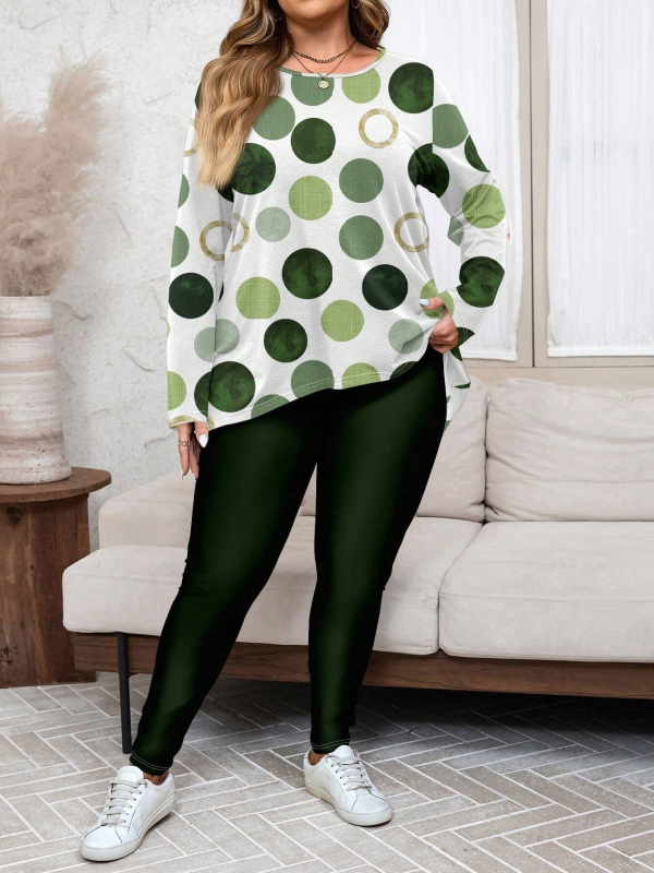 Set de yoga pentru femei cu mâneci lungi și model 3D, țesătură poliester, 70–80% poliester, vara 2024