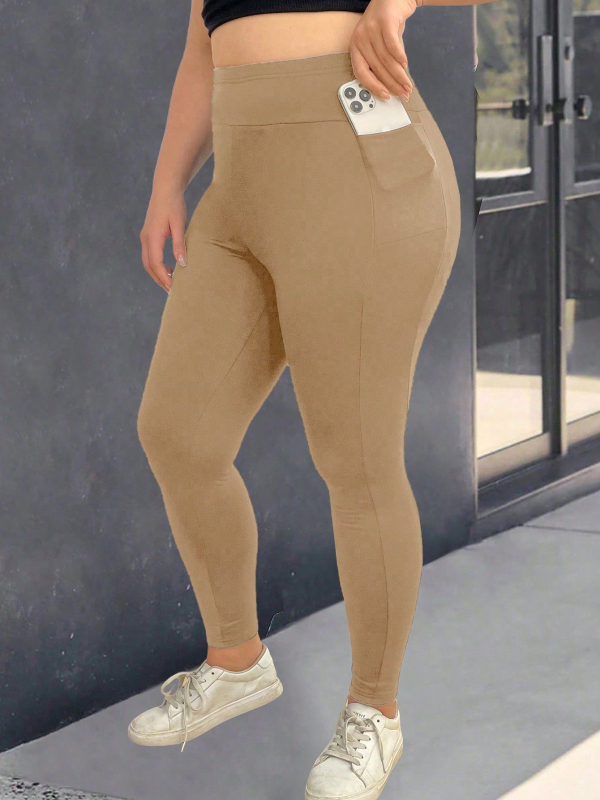 Pantaloni de yoga pentru femei, talie înaltă, fleece milk silk, amestec poliester-elastan, strâns, subțire