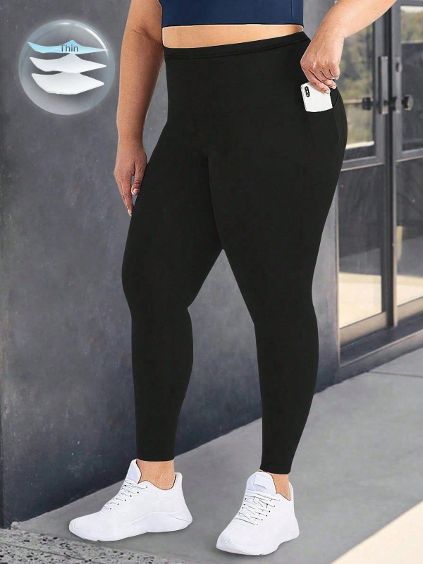 Pantaloni de yoga pentru femei, talie înaltă, fleece milk silk, amestec poliester-elastan, strâns, subțire