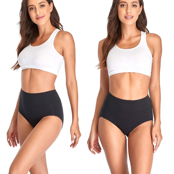 Γυναικείο εσώρουχο με ψηλή μέση, Plus Size, ανύψωση γλουτών, έλεγχο κοιλιάς μετά τον τοκετό, αναπνεύσιμο 95% βαμβάκι 5% ελαστάνη