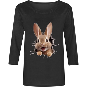 Πολυεστερικό T-shirt με χρωματικό μπλοκ, στρογγυλός λαιμός, κοντά μανίκια, μεσαίο μήκος