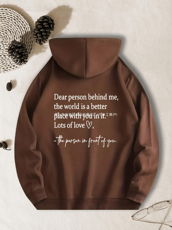 Hoodie s kapuljom od poliestera, 3D uzorak, casual pulover
