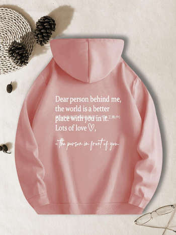 Hoodie s kapuljom od poliestera, 3D uzorak, casual pulover