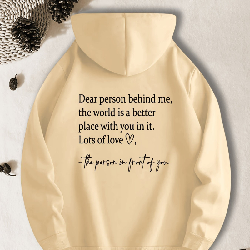 Hoodie s kapuljom od poliestera, 3D uzorak, casual pulover