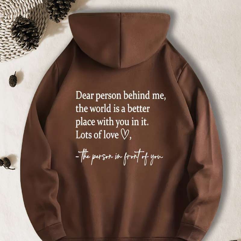 Hoodie s kapuljom od poliestera, 3D uzorak, casual pulover