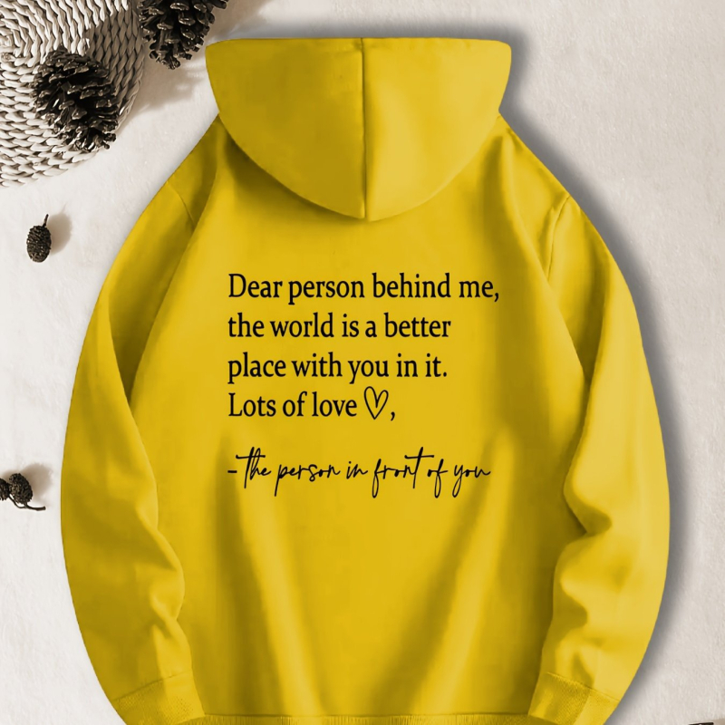Hoodie s kapuljom od poliestera, 3D uzorak, casual pulover