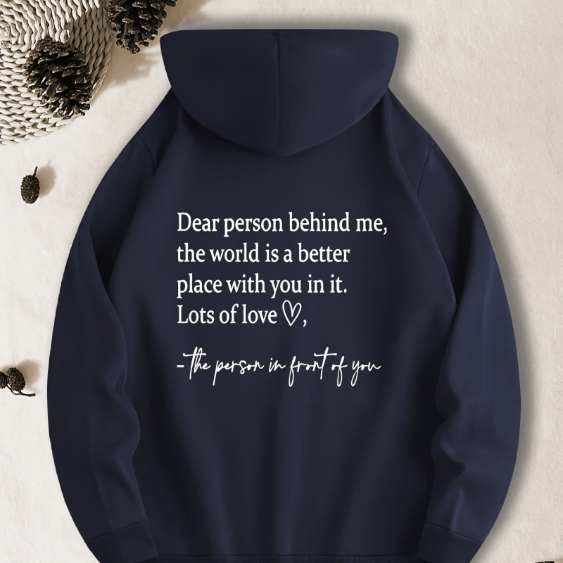 Hoodie s kapuljom od poliestera, 3D uzorak, casual pulover
