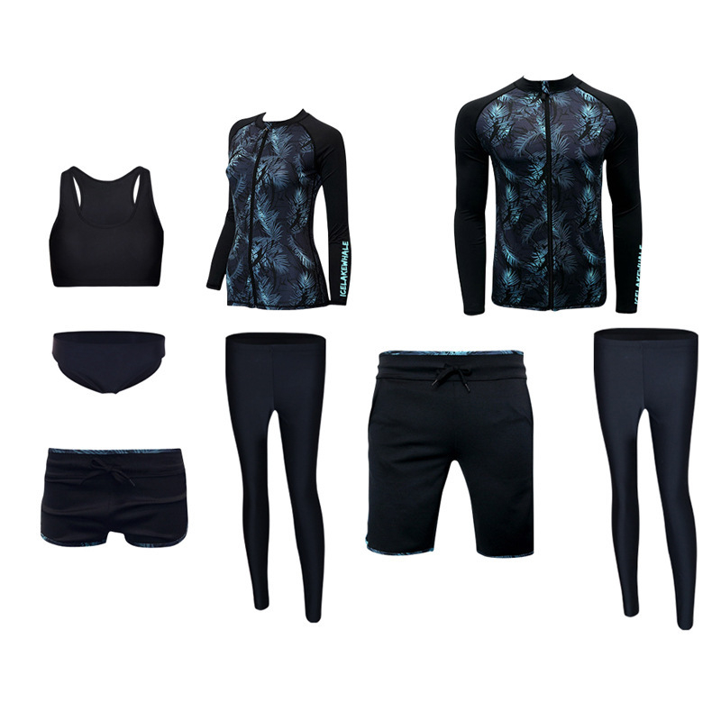 Costum unisex de neopren pentru adulți, material nylon, protecție UV, pentru scufundări și snorkeling, utilizare în toate sezoanele