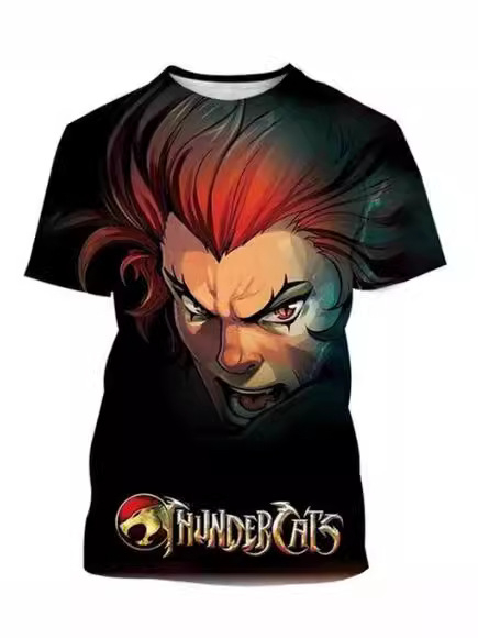 Tricou cu imprimeu 3D al logo-ului, guler rotund, mâneci scurte, poliester, imprimare digitală